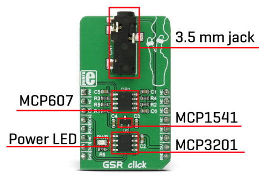 Mikroe MIKROE-2860 GSR Click